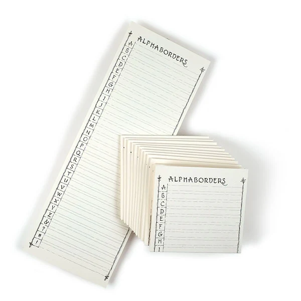 Alphaborders - Pack of 12