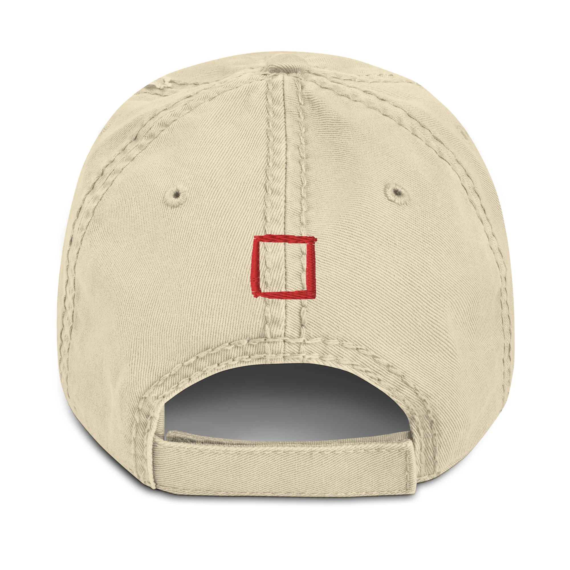 Bijou - Tan Distressed Hat - Image 2