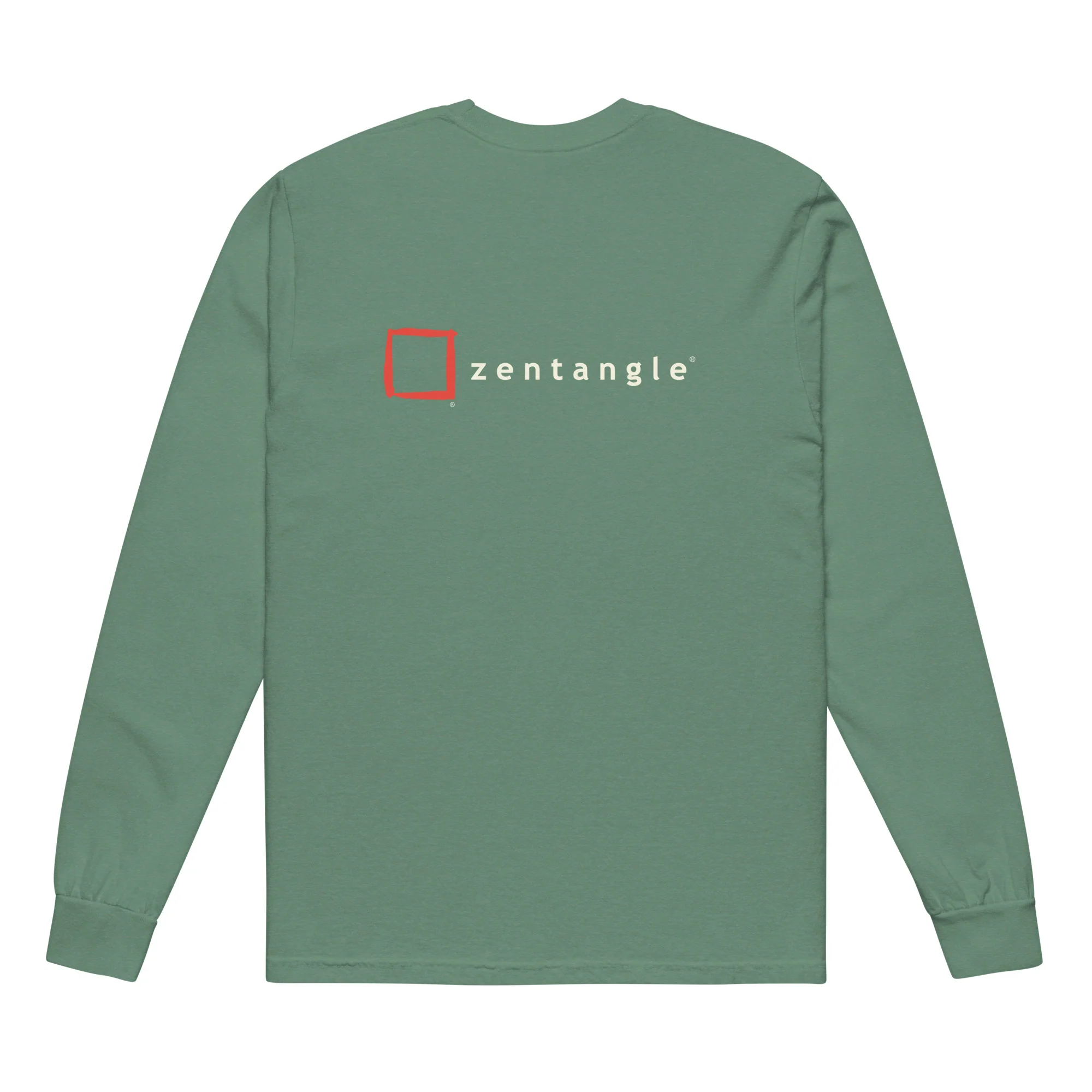 CZT - Garment-dyed heavyweight long-sleeve shirt - Image 4