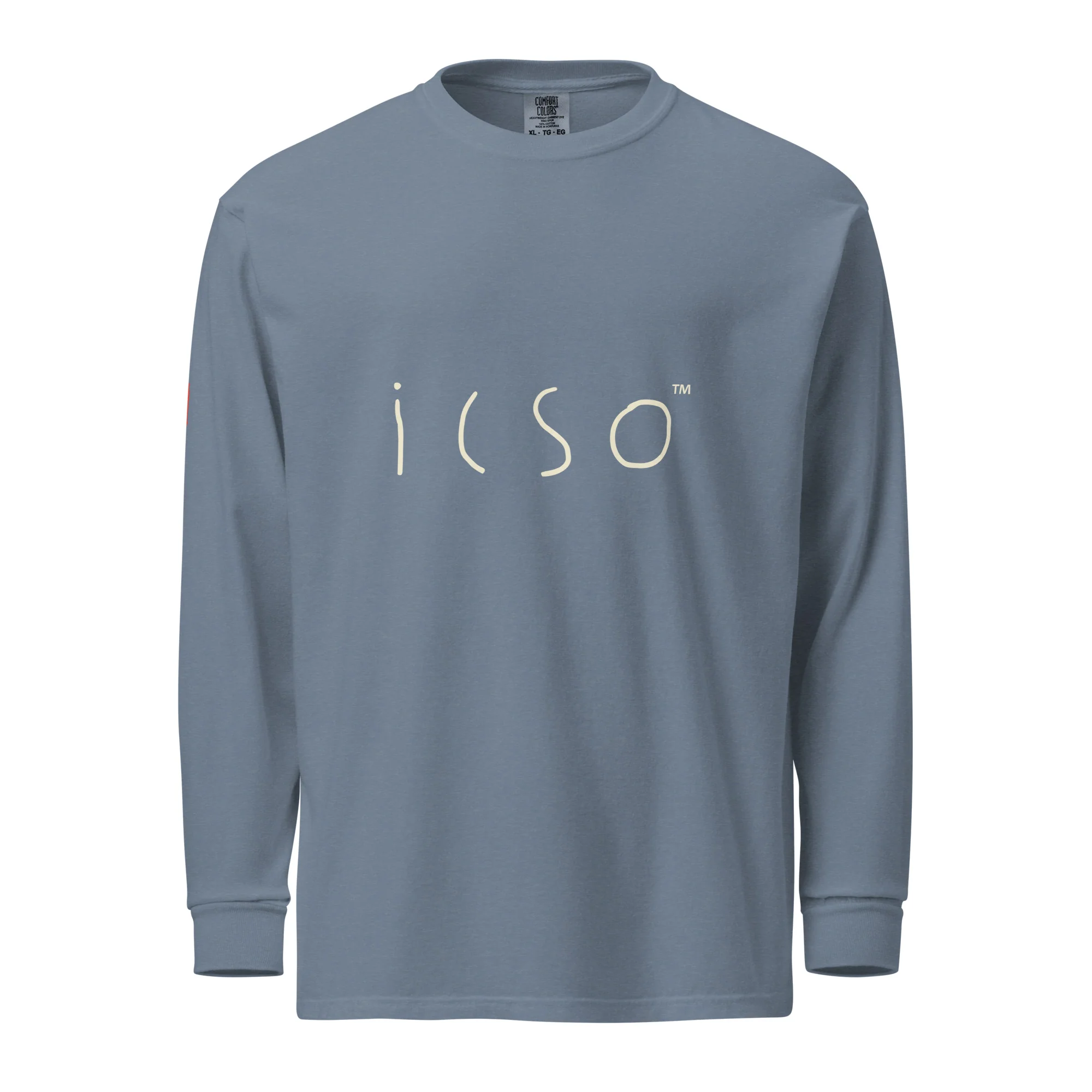icso - Garment-dyed heavyweight long-sleeve shirt - Image 4