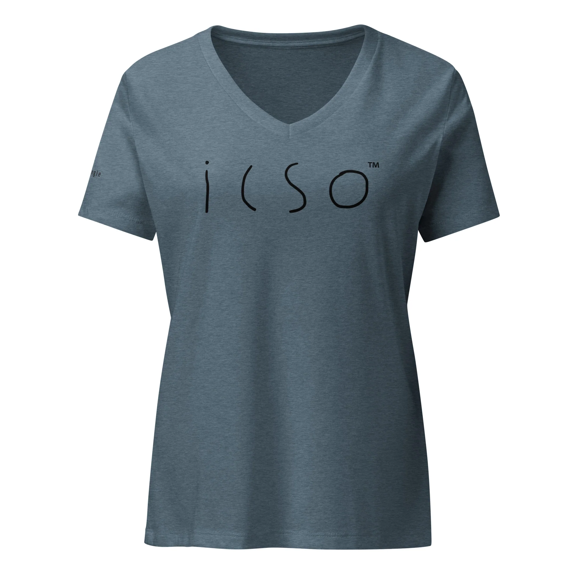 icso - Women’s relaxed v-neck t-shirt