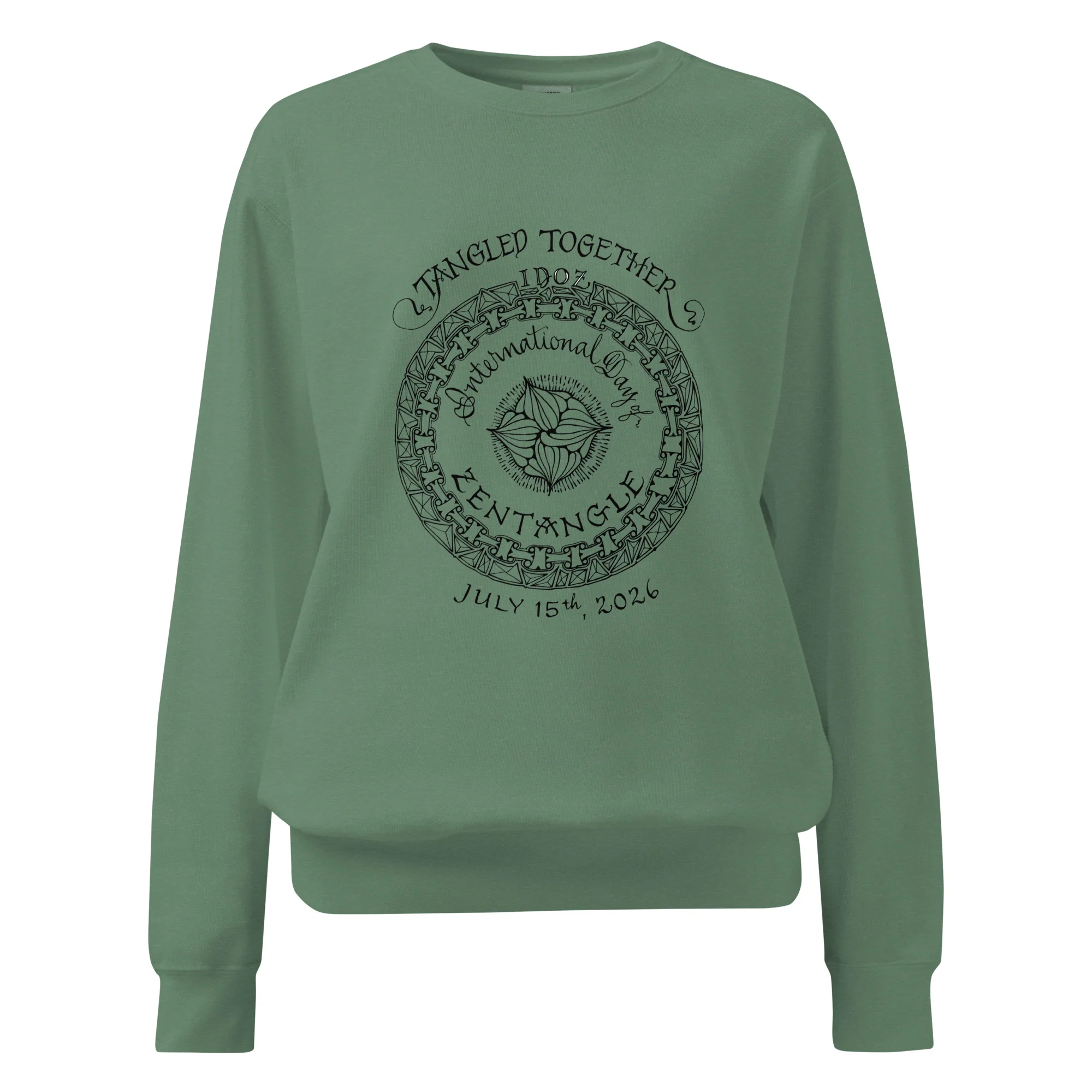 IDOZ 2026 - Unisex garment-dyed sweatshirt - Image 2