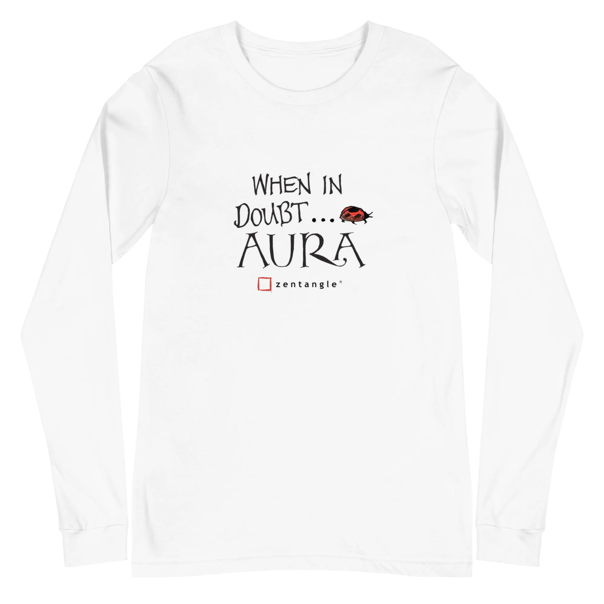 Lady Aura - Unisex Long Sleeve Tee - Image 2