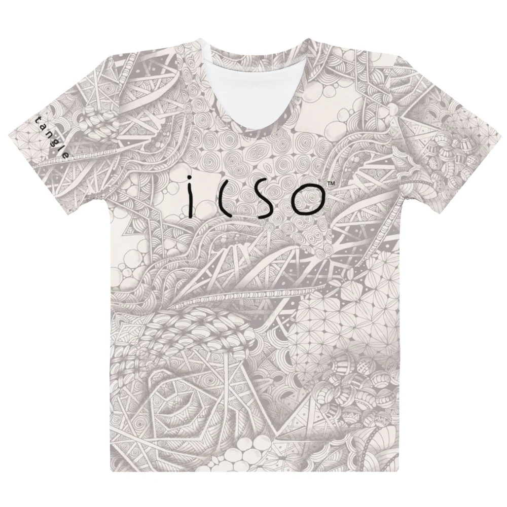 icso Tangled - Women’s cotton crew neck t-shirt