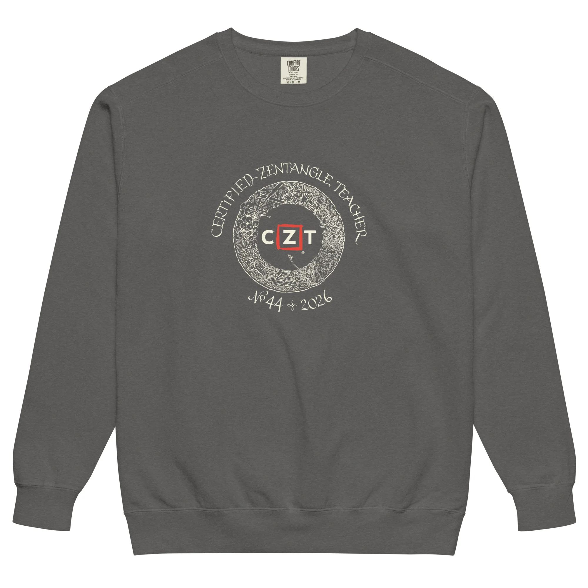 CZT 44 - Unisex garment-dyed sweatshirt